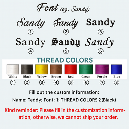 Personalised Kids Name Backpack